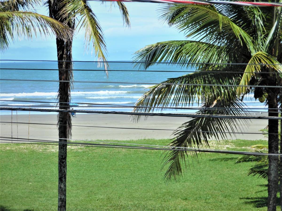 Apto Aluguel Na Temporada Pe Na Areia Peruibe Sp Exterior foto